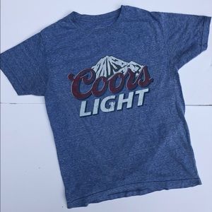 Coors Light soft fabric tee